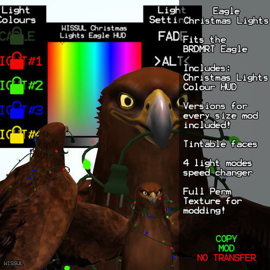 WISSUL Eagle Christmas Lights v1.0