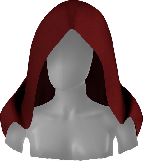 PEQE - Spoopy Chic Hood_Red