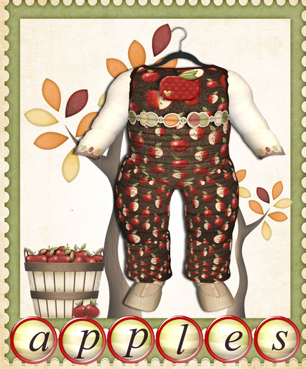 Pat A Kake Apple Romper