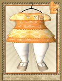 Pat A Kake Organdy Yellow Dress