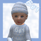 Pat A Kake Blue Boy Cap