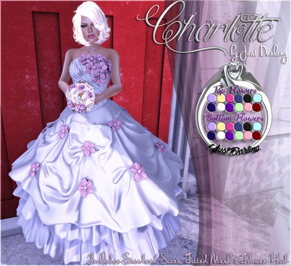 ::Just Darling:: Charlotte Wedding Gown