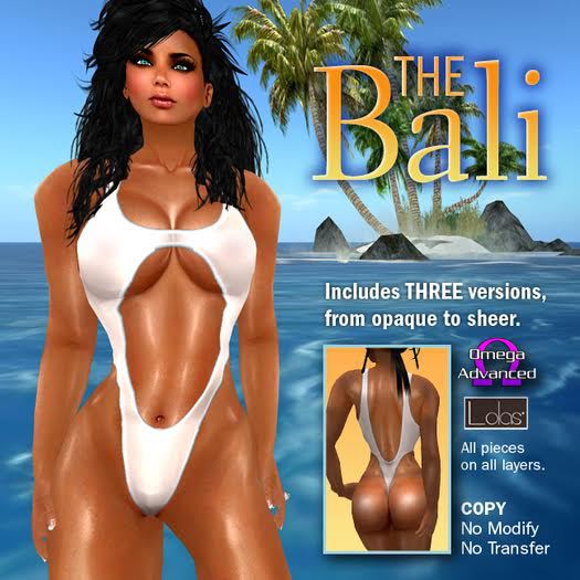 ****COY - The Bali - Keyhole Swimsuit - White