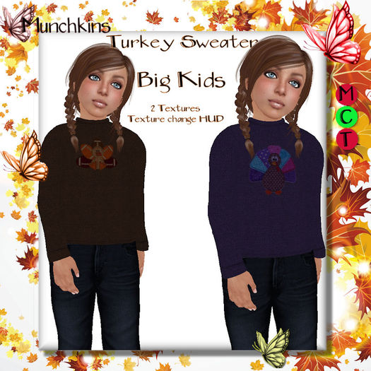 *+*Munchkins*+* Turkey Sweater