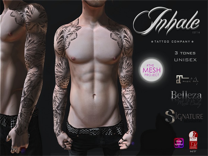 .Inhale. Outspoken Sleeves 