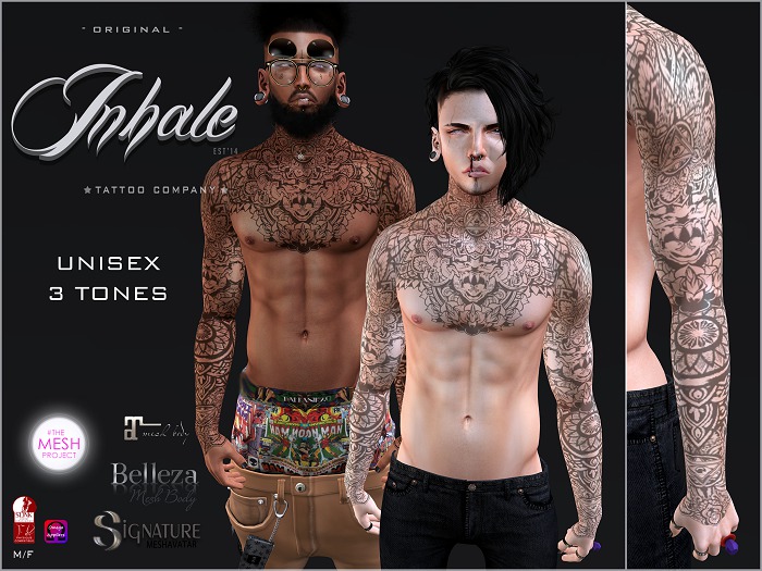 .Inhale.New Kings Tattoo (Wear2Unpack)