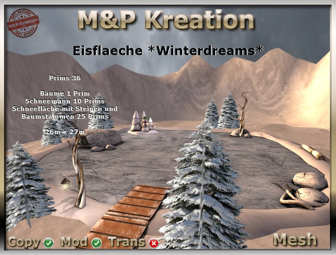 Eisflaeche Winterdreams