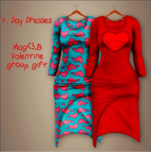 V.day dresses Mag<3.B gift