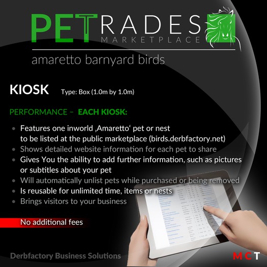 Petrades - Breedable Web Solution (Amaretto Barnyard Birds)