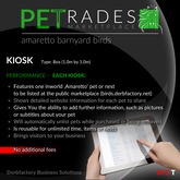 Petrades - Breedable Web Solution (Amaretto Barnyard Birds)