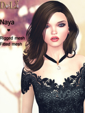 =DeLa*= Mesh Hair "Marinel" Orange Browns