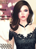 =DeLa*= Mesh Hair "Marinel" Orange Browns