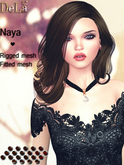 =DeLa*= Mesh Hair "Marinel" Orange Browns