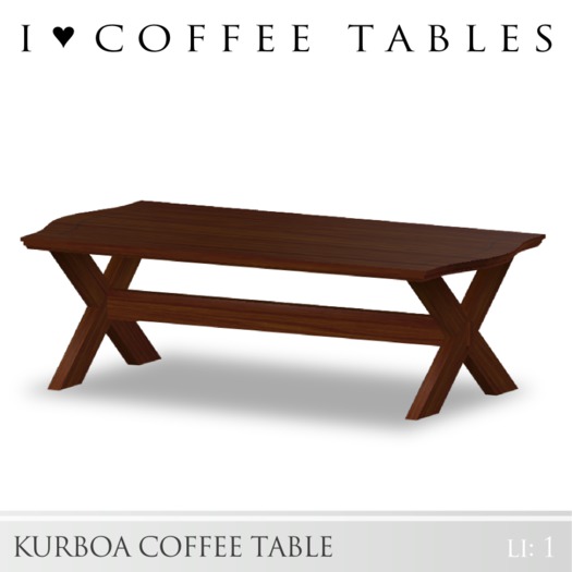 {I Love Coffee Tables} Kurboa Coffee Table