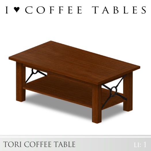 {I Love Coffee Tables} Tori Coffee Table