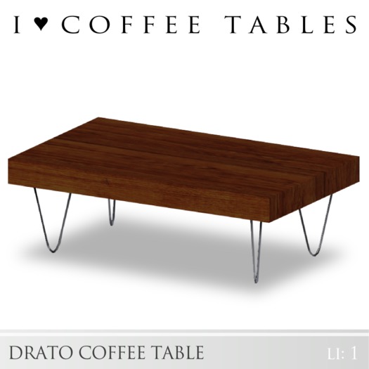 {I Love Coffee Tables} Drato Coffee Table