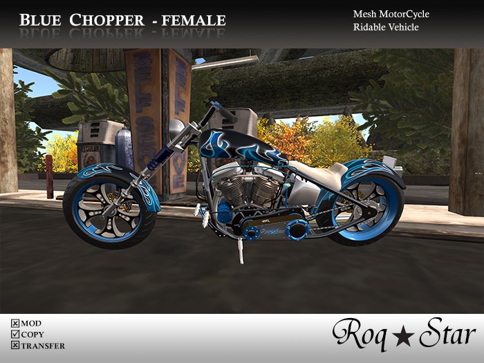 RS Blue Flame Bike (Crated)