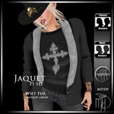 !MiH :Jaquet.ET.Tee.pin.+.wht.Fur.V3