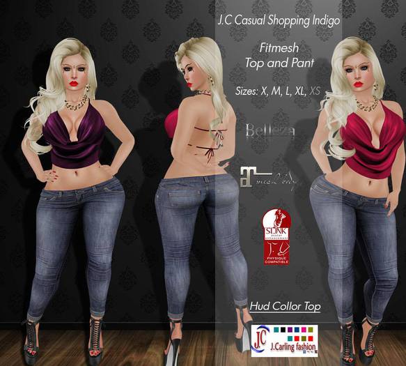 J.C casual shopping indigo