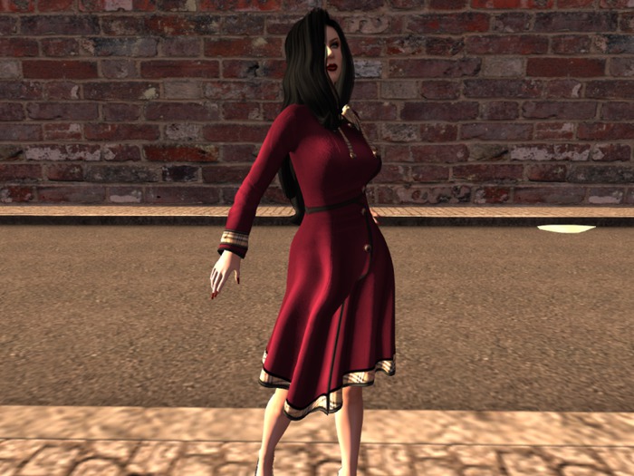 Burgundy Trench Coat