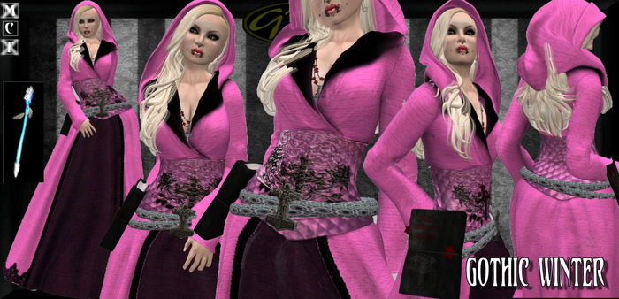 GPD Gothic Winter Pink