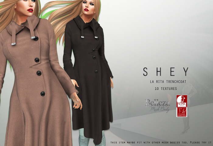 SHEY - La Rita Trenchcoat Demo