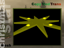 Christmas star - Mesh - alternating blinking lights (3 rows)