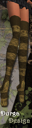Stockings brown, Durga Design
