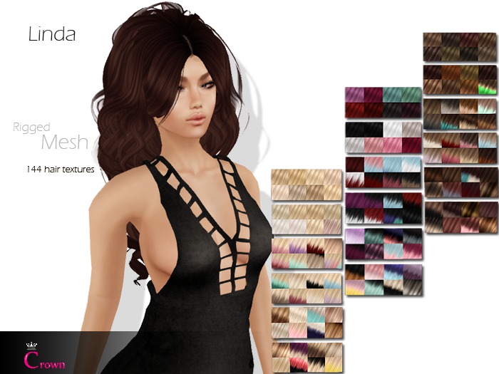 .::Crown::. Long Hair "Jasmin" DEMO V2.0