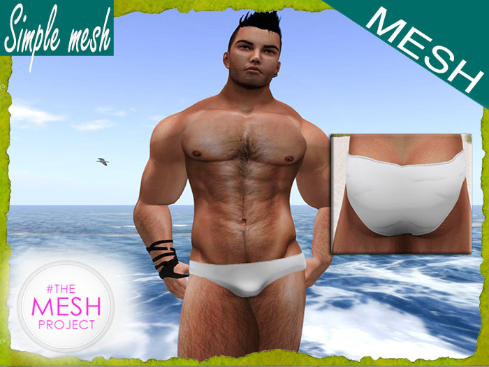 SM White Speedo