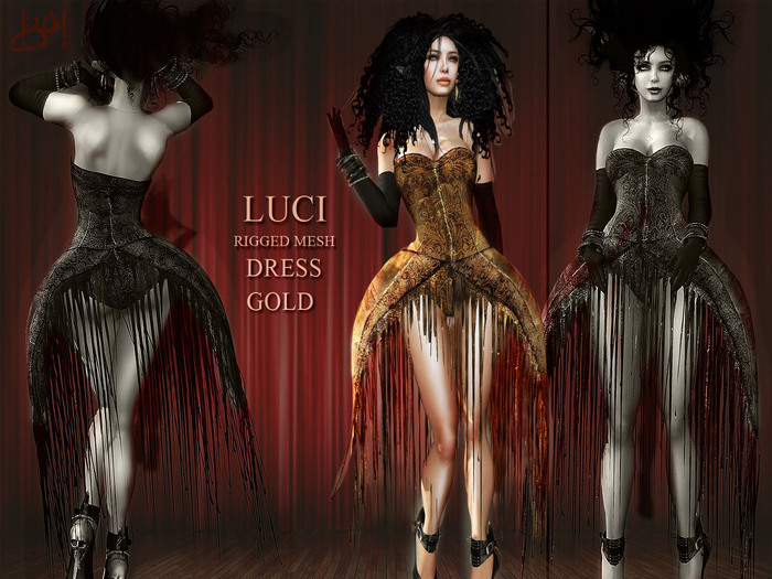 !gO! Luci dress - gold