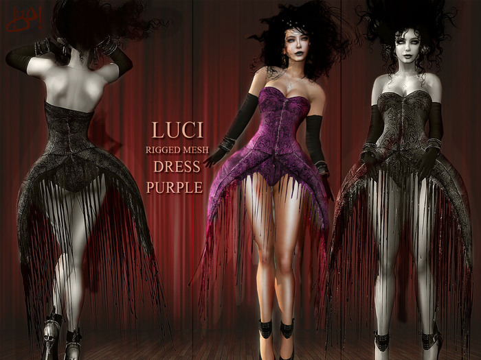 !gO! Luci dress - purple
