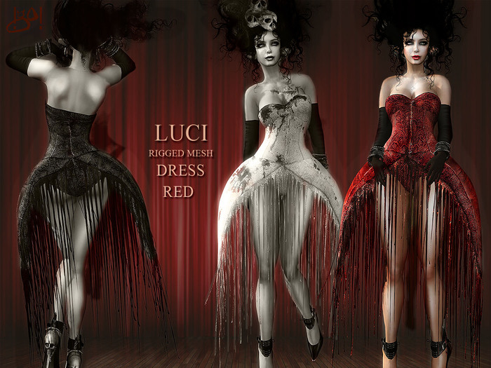!gO! Luci dress - red