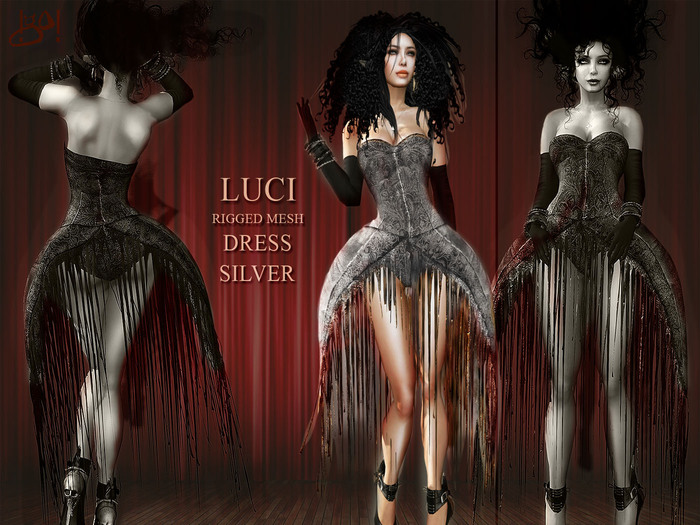 !gO! Luci dress - silver