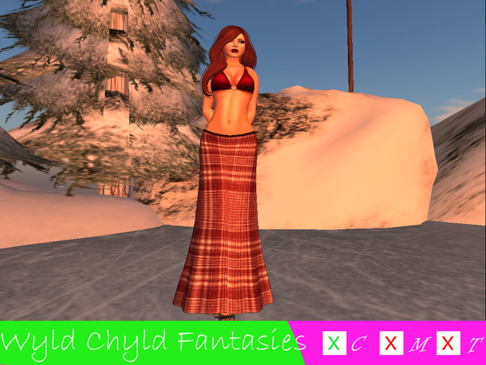 :WCF: Yule Plaid Primrose W/ Appliers