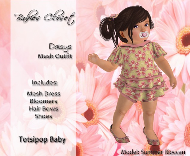 *BC - Daisy Dress & Bloomers Boxed*