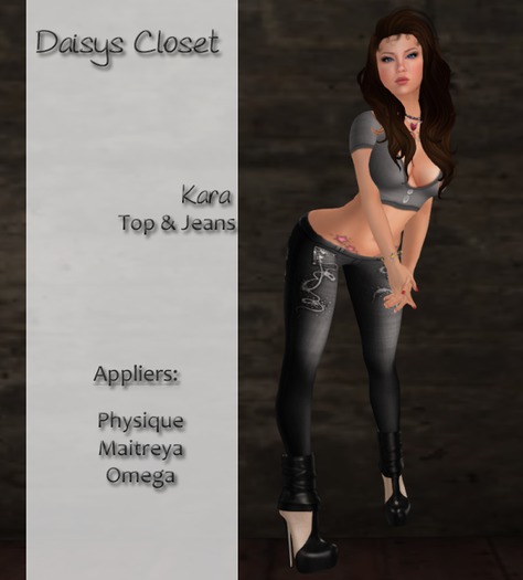 *DC - Kara Outfit Grey Boxed*