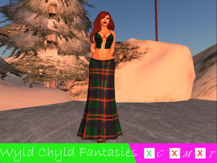 :WCF: Yule Plaid Lucia W/ Appliers
