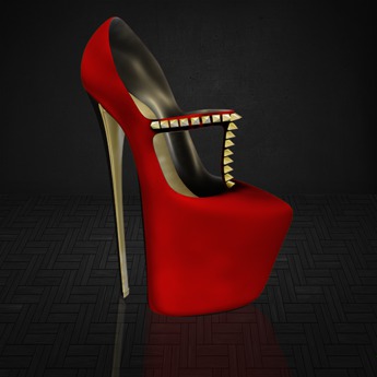 Second Life Marketplace - "Vicious *Ashley red* High Pumps