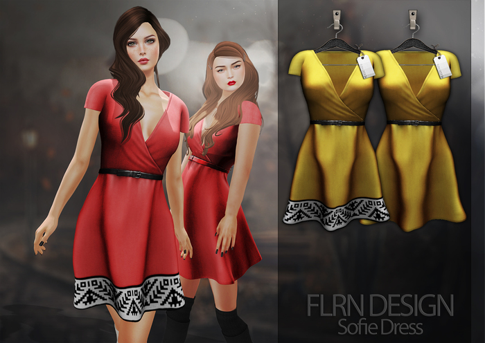 [FLRN] Sofie Dress Yellow