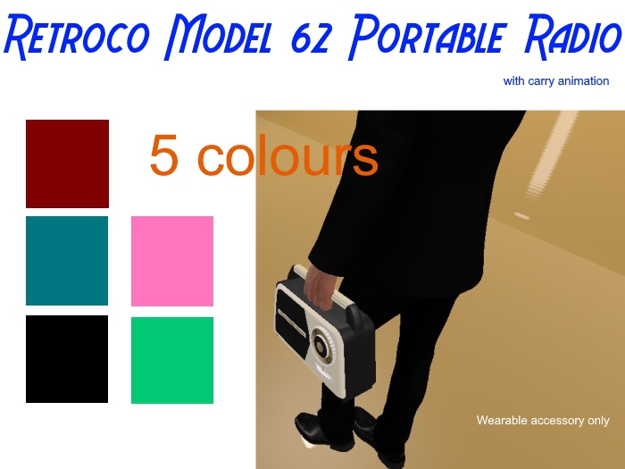 Retroco 62 Portable Radio