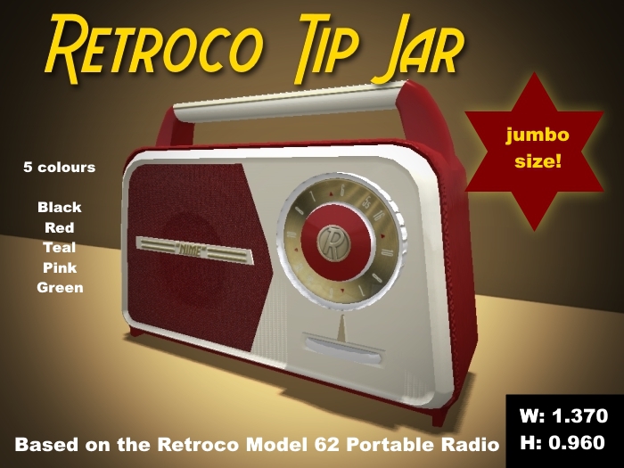 Retroco 62 Tip Jar