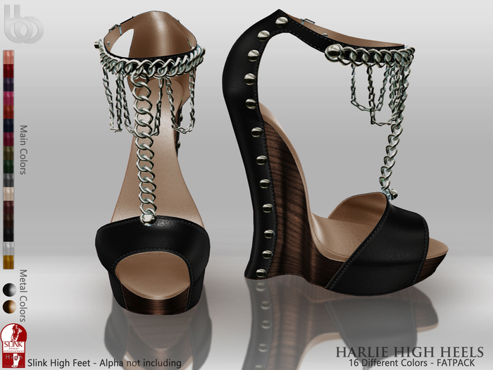 Bens Boutique - Harlie High Heels Fatpack (Slink High)