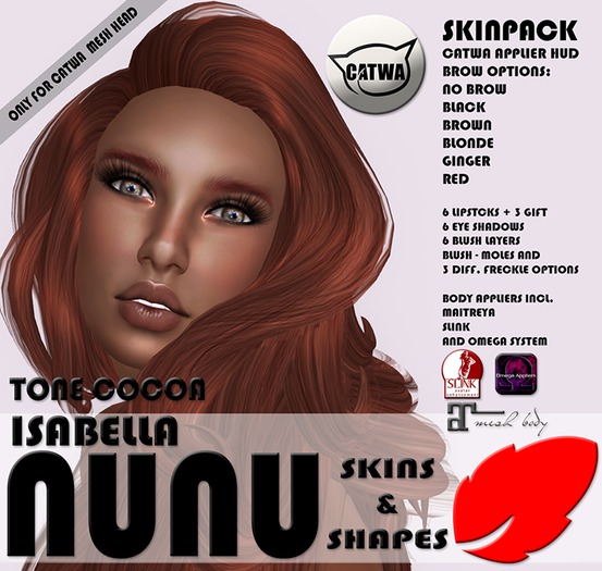 NUNU'S ISABELLA FOR CATWA TONE COCOA