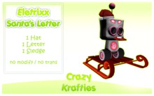 {Crazy Krafties} Eletrixx Santa Letters