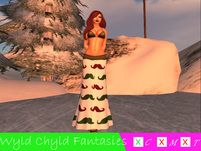 :WCF: Steampunk Holiday Mustache You A Question W/ Appliers
