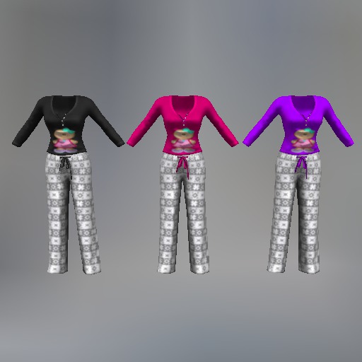 Gingerbread Girl Mesh Pajamas F box
