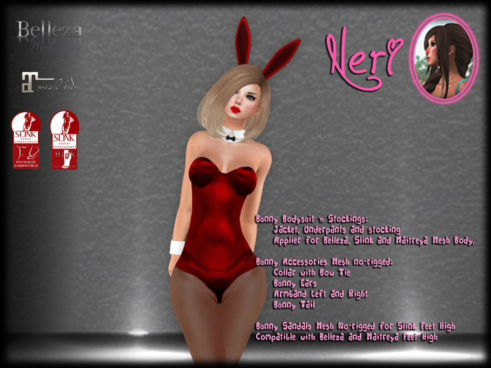 εїз ☆ Neri ☆ Girl Red Bunny ☆ εїз