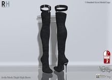 !RH / Avila - Mesh - Boots - (Black)