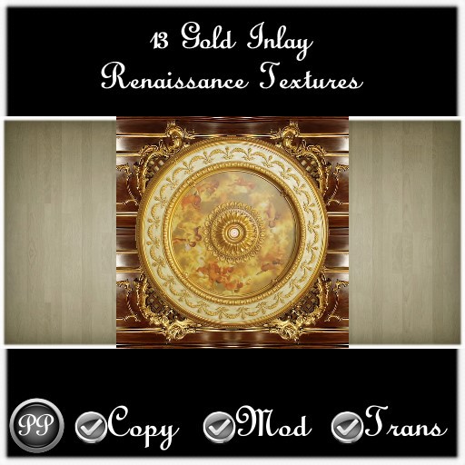 13 Gold Inlay (Renaissance Textures)